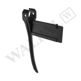 PUA FINA REDONDA 1/2 PALETA NEGRA - DIAM 28 Y 33MM  Código 006